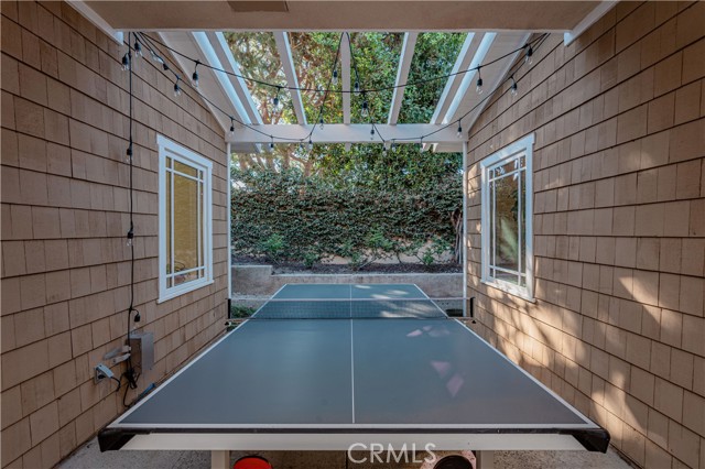 Additional Outdoor Space Perfect for a Game of Ping-Pong.