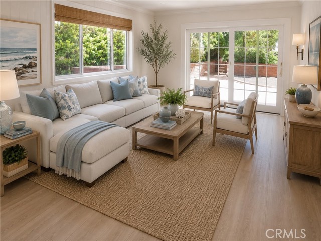 Virtually stage family room Virtually stage family room