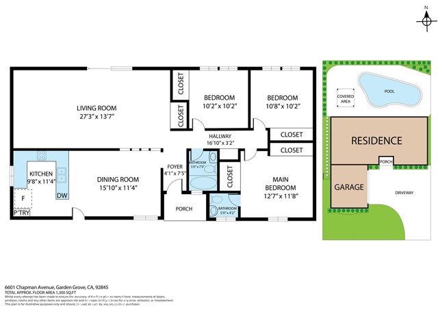 Detail Gallery Image 43 of 43 For 6601 Chapman Ave, Garden Grove,  CA 92845 - 3 Beds | 1/1 Baths