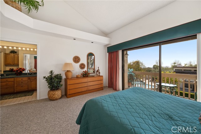 Primary BR into dressing area and balcony
