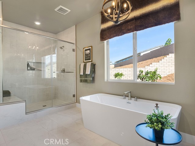 WR Model plan 9 primary bath shower & tub