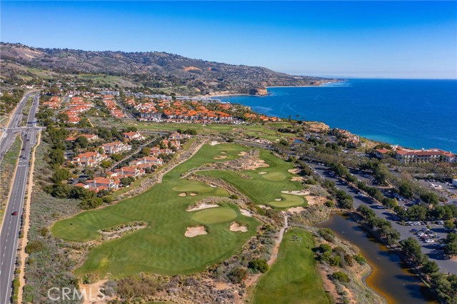 Terranea Villa sits right on the golf course.