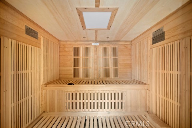 Dry Sauna on the back deck of Main House