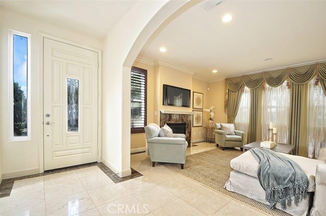 Front door entry hallway
