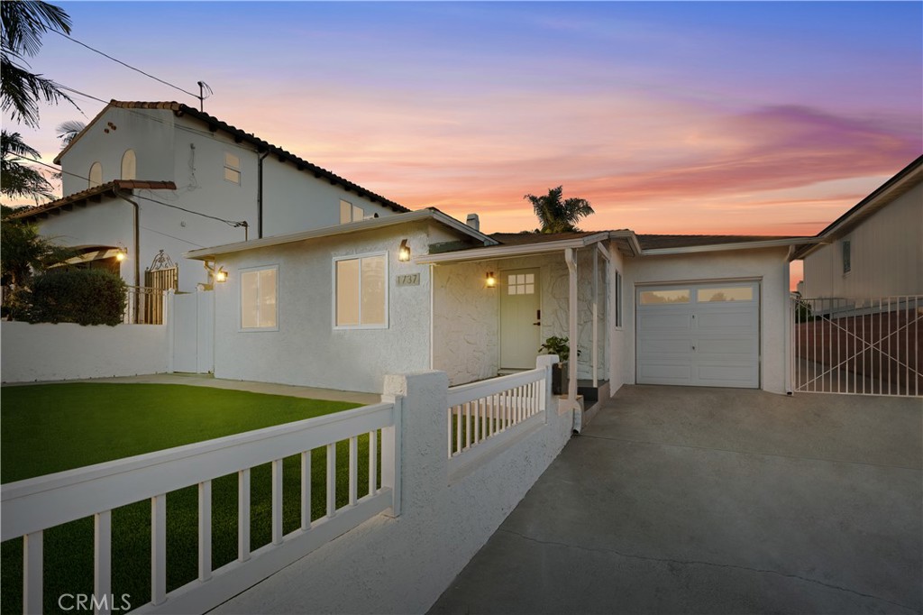 Discover the perfect blend of comfort, space, and coastal charm at 1737 Voorhees Avenue, located in the Mira Coast area of Manhattan Beach. This 4-bedroom, 2-bath home offers thoughtful updates, enhanced by an enclosed patio/game room that provides an additional 522sf of living and entertainment space. Situated on a generous south-facing 7,500 sq. ft. lot (50’ x 150’), this property offers endless opportunities for expansion or customization to suit your lifestyle.

Enjoy the ease and accessibility of single-level living, with no interior steps, making this home ideal for all ages and stages of life. The home’s design balances practicality and elegance, featuring an open-concept great room that seamlessly connects the living area to a chef’s kitchen equipped with quartz countertops and premium Thermador appliances. The primary suite opens to a private courtyard, which wraps around to the expansive backyard, creating a serene environment perfect for both relaxation and entertaining. Significant unused outdoor space offers the potential for additional amenities, such as a lap pool or garden, making it ideal for those seeking versatility.

The property’s location adds even more appeal, offering close proximity to Manhattan Beach’s award-winning schools, upscale shopping, renowned dining, and iconic beaches. Easy access to LAX and major freeways ensures that both convenience and the sought-after coastal lifestyle are at your fingertips.

This is a rare opportunity to own a home that combines exceptional space, prime location, and incredible potential. Whether you’re looking for a family retreat, an entertainer’s dream, or a property to expand, 1737 Voorhees Avenue is a must-see. Don’t wait—schedule your private tour today and make this Manhattan Beach treasure your own!