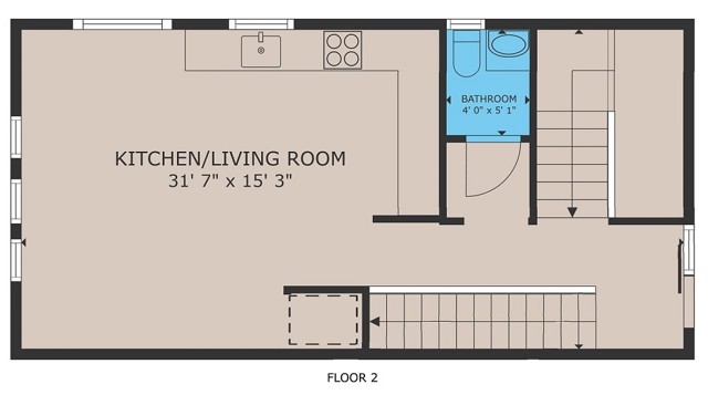 Detail Gallery Image 13 of 39 For 1215 N. Kingsley Dr #1215 1/2,  Los Angeles,  CA 90029 - 4 Beds | 4/1 Baths