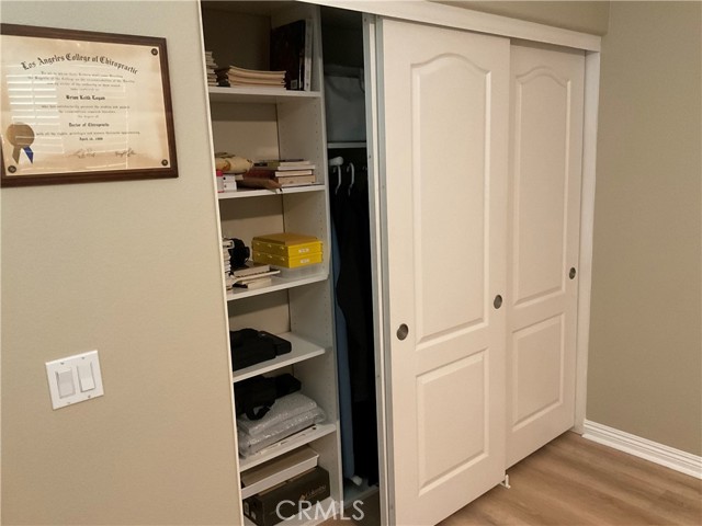 front bedroom closet