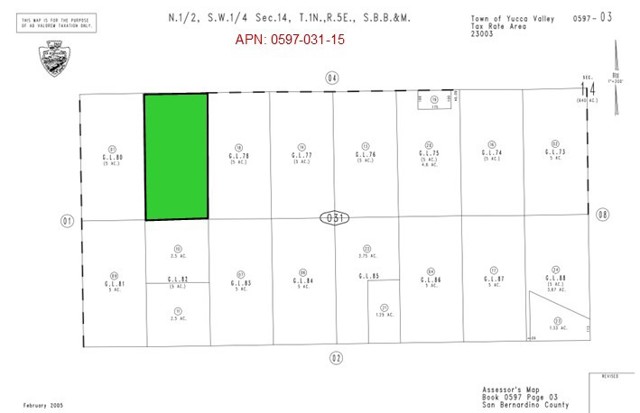 Details for 5 Redding  , Yucca Valley, CA 92284