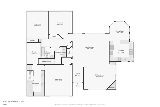Detail Gallery Image 55 of 57 For 69 via Larga Vis, Bonsall,  CA 92003 - 3 Beds | 2 Baths