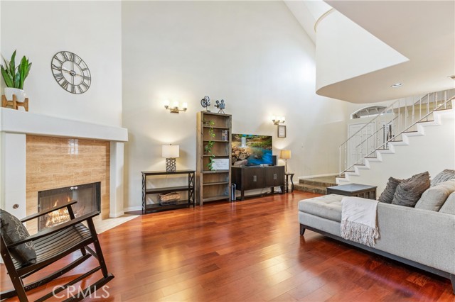 View of Stairway from Living Room