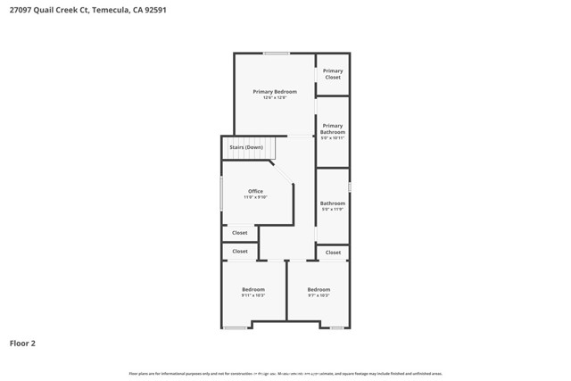 Detail Gallery Image 26 of 26 For 27097 Quail Creek Ct, Temecula,  CA 92591 - 4 Beds | 2/1 Baths