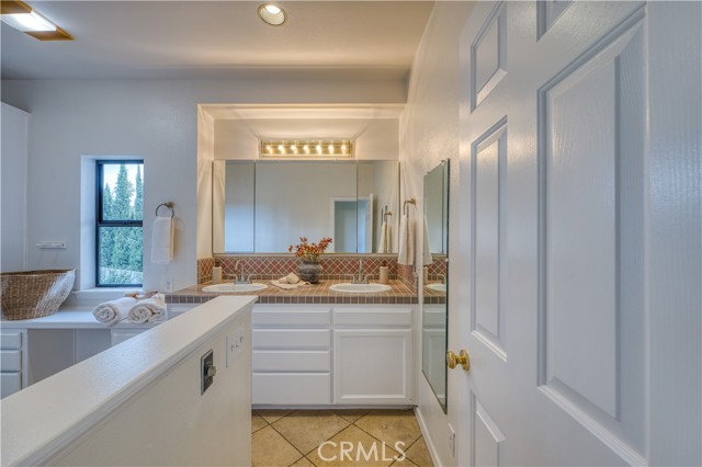 spacious primary bath