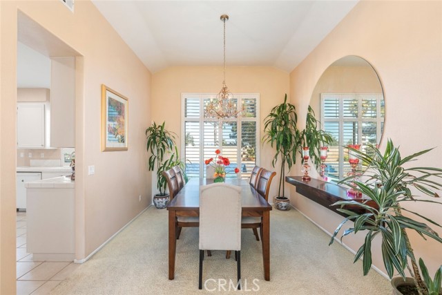 Elegant formal dining space, perfect for hosting dinner parties