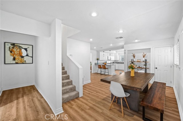 Dining Area & Stairs