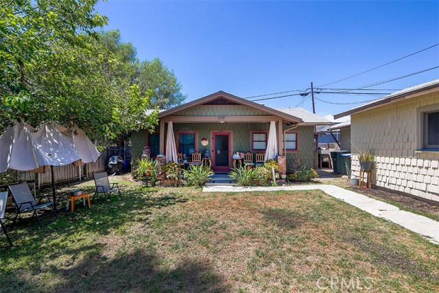 Rear Yard between homes