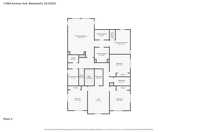 Detail Gallery Image 51 of 51 For 11484 Armour, Beaumont,  CA 92223 - 5 Beds | 4 Baths