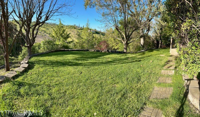 Backyard Lawn area below the upper deck