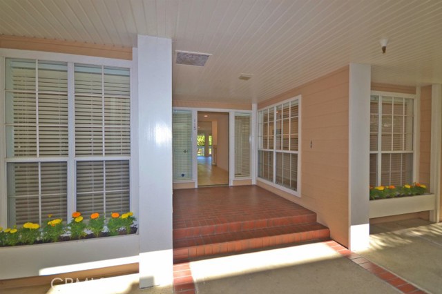 Entrance to Front Door