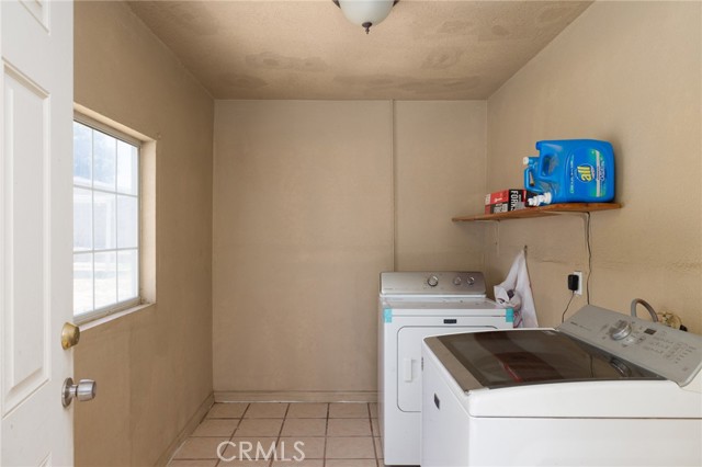 Laundry room interior