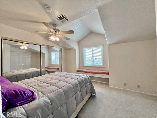 Large secondary bedrooms