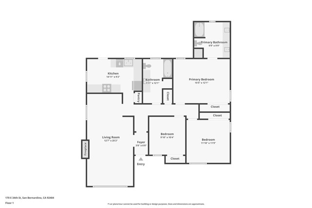 Detail Gallery Image 34 of 34 For 170 E 34th St, San Bernardino,  CA 92404 - 3 Beds | 2 Baths