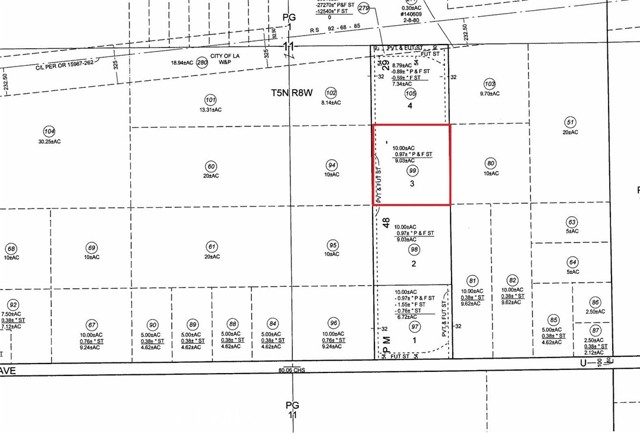 Detail Gallery Image 2 of 6 For 0 250th St E/North of Ave U, Palmdale,  CA 93591 - – Beds | – Baths