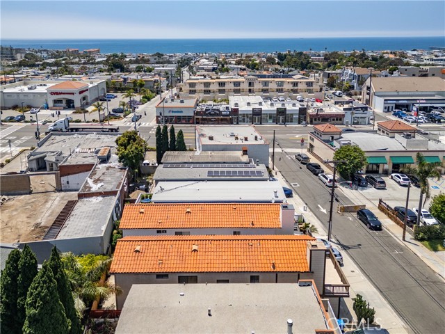 Aerial facing West