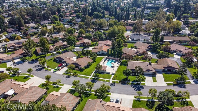 Aerial view of the community