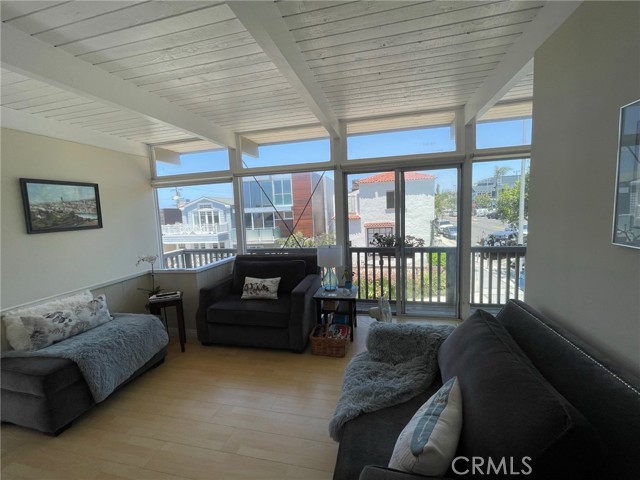 Living area on 2nd level, different view.