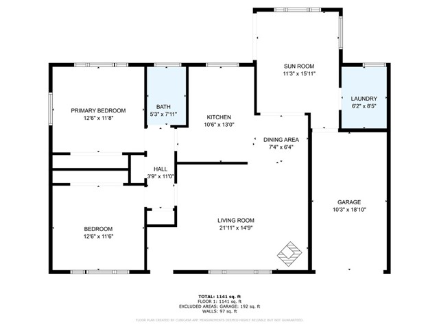 Detail Gallery Image 2 of 29 For 880 S Ramona St, Hemet,  CA 92543 - 2 Beds | 1 Baths