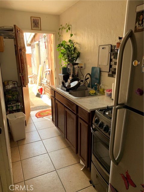Unpermitted Tenant's Kitchen