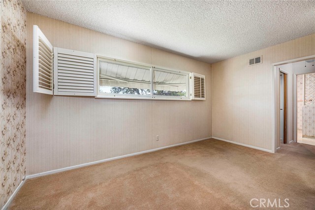 Master bedroom with its own bathroom