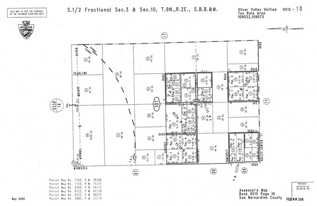 Detail Gallery Image 2 of 2 For 0 Yearling Rd, Newberry Springs,  CA 92365 - – Beds | – Baths