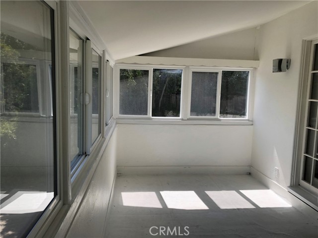Enclosed sun porch Front Bedroom