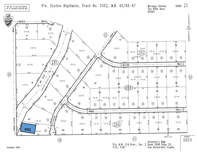 7654 Vista Road, Joshua Tree, California 92252, ,Land,For Sale,7654 Vista Road,CRJT24057098