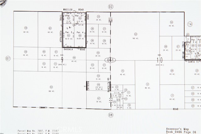 Detail Gallery Image 3 of 3 For 0 Wheeler Rd, Helendale,  CA 92342 - – Beds | – Baths