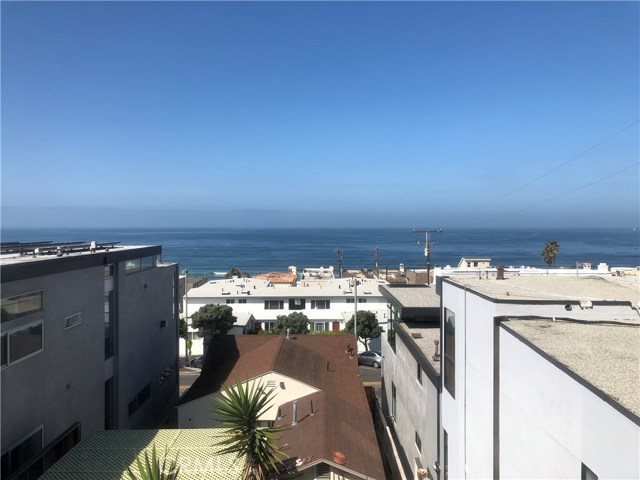217 14th Place C Manhattan Beach, California COMPLETELY FURNISHED OR UNFURNISHED, SAME PRICE!!! Enjoy every aspect of beach living in this Penthouse condo in the heart of downtown Manhattan Beach. Breathtaking panoramic ocean views with a clear shot of Palos Verdes Hills, Catalina Island, the Manhattan Beach Pier and Malibu. Upgrades include newly refinished hardwood floors, kitchen counter tops, bathroom surfaces, fixtures, newer appliances and fresh paint throughout. This condo offers tons of natural light, a functional floor plan, ample closet space, and unbeatable location being just blocks from restaurants, shopping, and the sand. One car garage parking, storage, and on-site laundry.