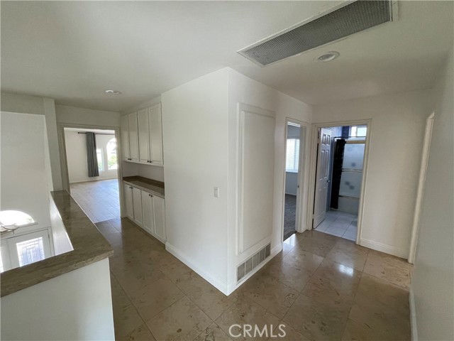 upstairs