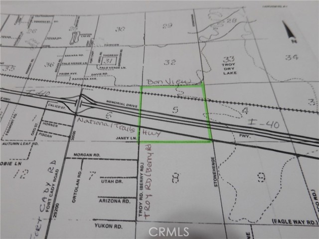 Detail Gallery Image 2 of 4 For 0 Us Hwy 66/National Trails Hwy, Newberry Springs,  CA 92365 - – Beds | – Baths