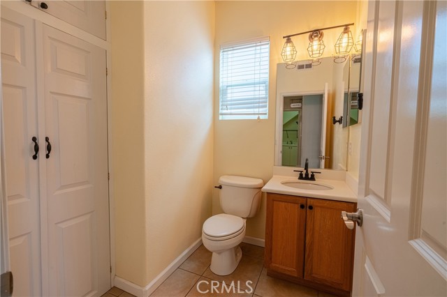 Downstairs powder room