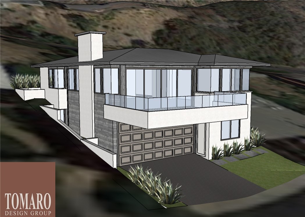 Brand new House Designed by Louie Tomoro Similar to this early rendering