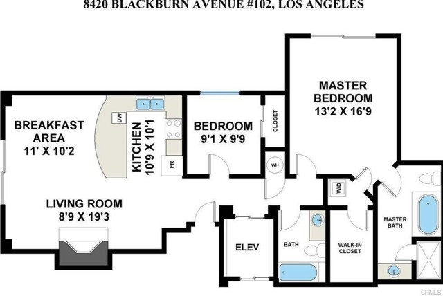 Detail Gallery Image 15 of 15 For 8420 Blackburn Ave #102,  Los Angeles,  CA 90048 - 2 Beds | 2 Baths