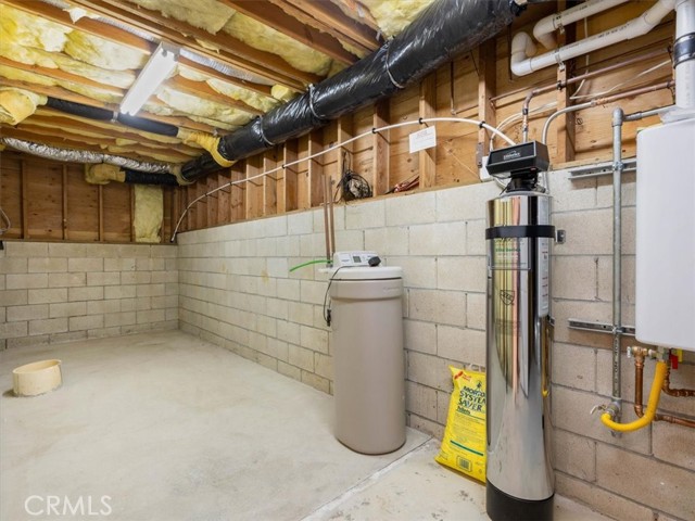 Storage and Utility room behind laundry room.