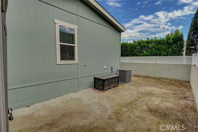 BACKYARD WITH ADJACENT SHED, LOCATED OUTSIDE THE MASTER BEDROOM FOR MANY POSSIBLITIES!