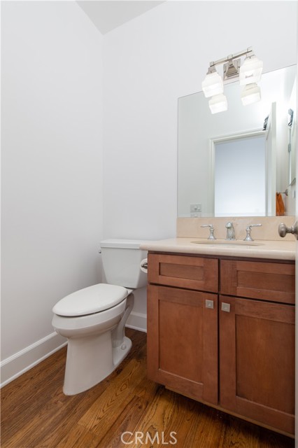 Upstairs Half Bathroom.