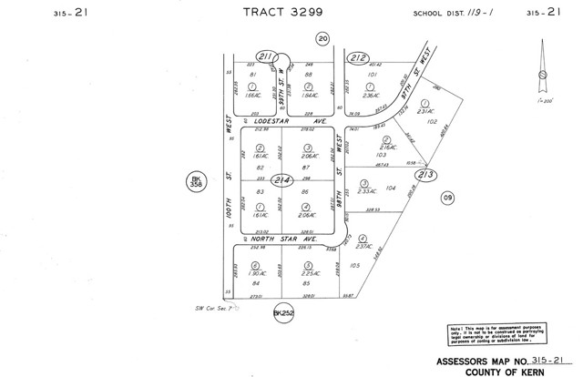 Detail Gallery Image 5 of 5 For 0 North Star #85 Ave, Rosamond,  CA 93560 - – Beds | – Baths