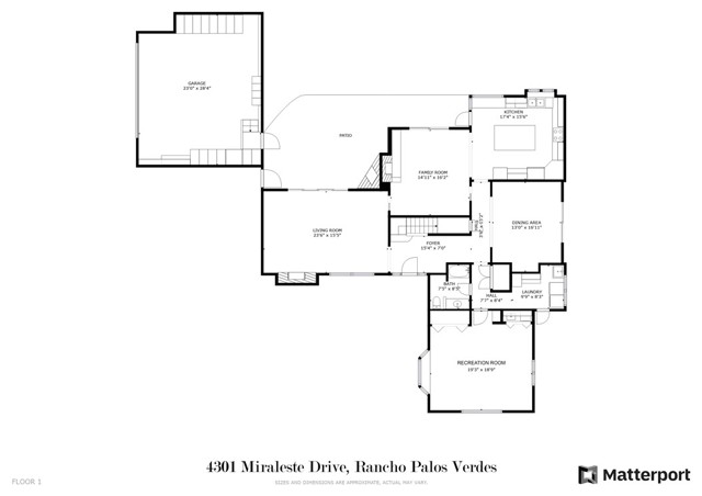 4301 Miraleste Drive, Rancho Palos Verdes, California 90275, 4 Bedrooms Bedrooms, ,1 BathroomBathrooms,Residential,Sold,Miraleste,PV23158825