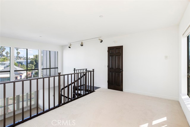 Loft Bedroom with views to Esplanade and to the Ocean