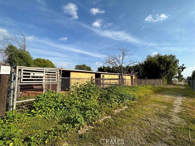 Back of Property from Riding Trails and Wash