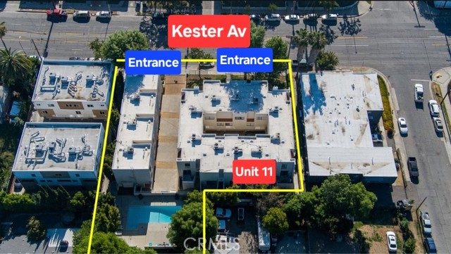 Detail Gallery Image 26 of 29 For 7311 Kester Ave #11,  Van Nuys,  CA 91405 - 2 Beds | 2/1 Baths